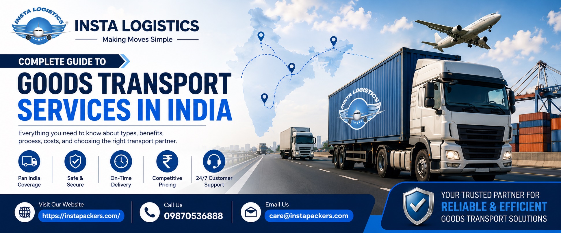 Complete Guide to Goods Transport Services in India